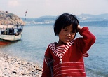 大連市旅順近郊の漁村。1992年９月